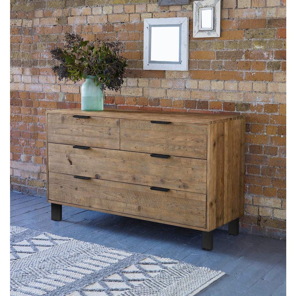 11 3/4 in. (300 mm) Matte Black Aluminum Contemporary Furniture Leg with Adjustable Shape and Leveling Glide