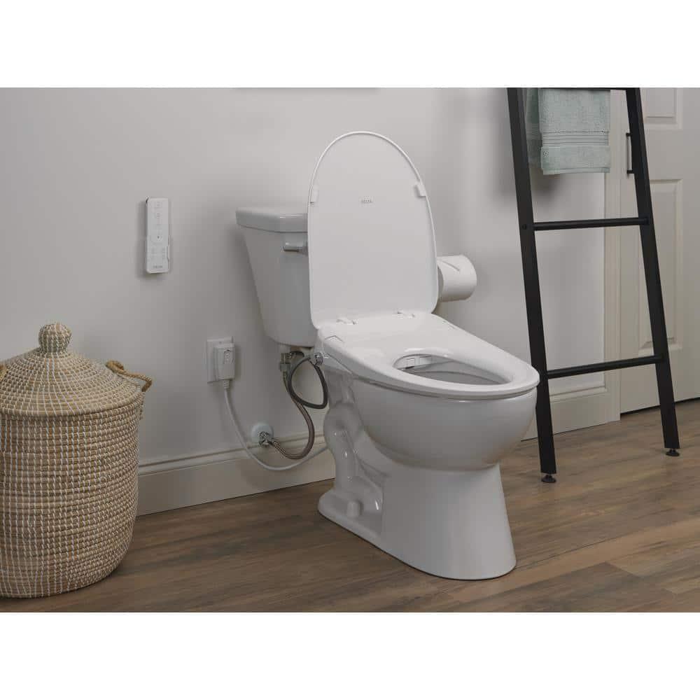 Refresh Elongated Electric Bidet Toilet Seat