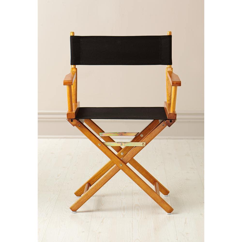 Casual Home 18-Inch Director Chair, Honey Oak Frame