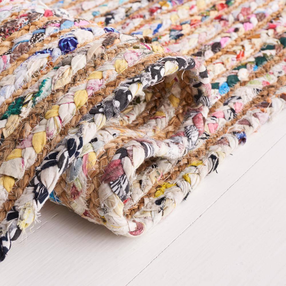 Cape Cod CAP202 Woven Indoor Area Rug - Beige/Multi - 2'x3' - Safavieh