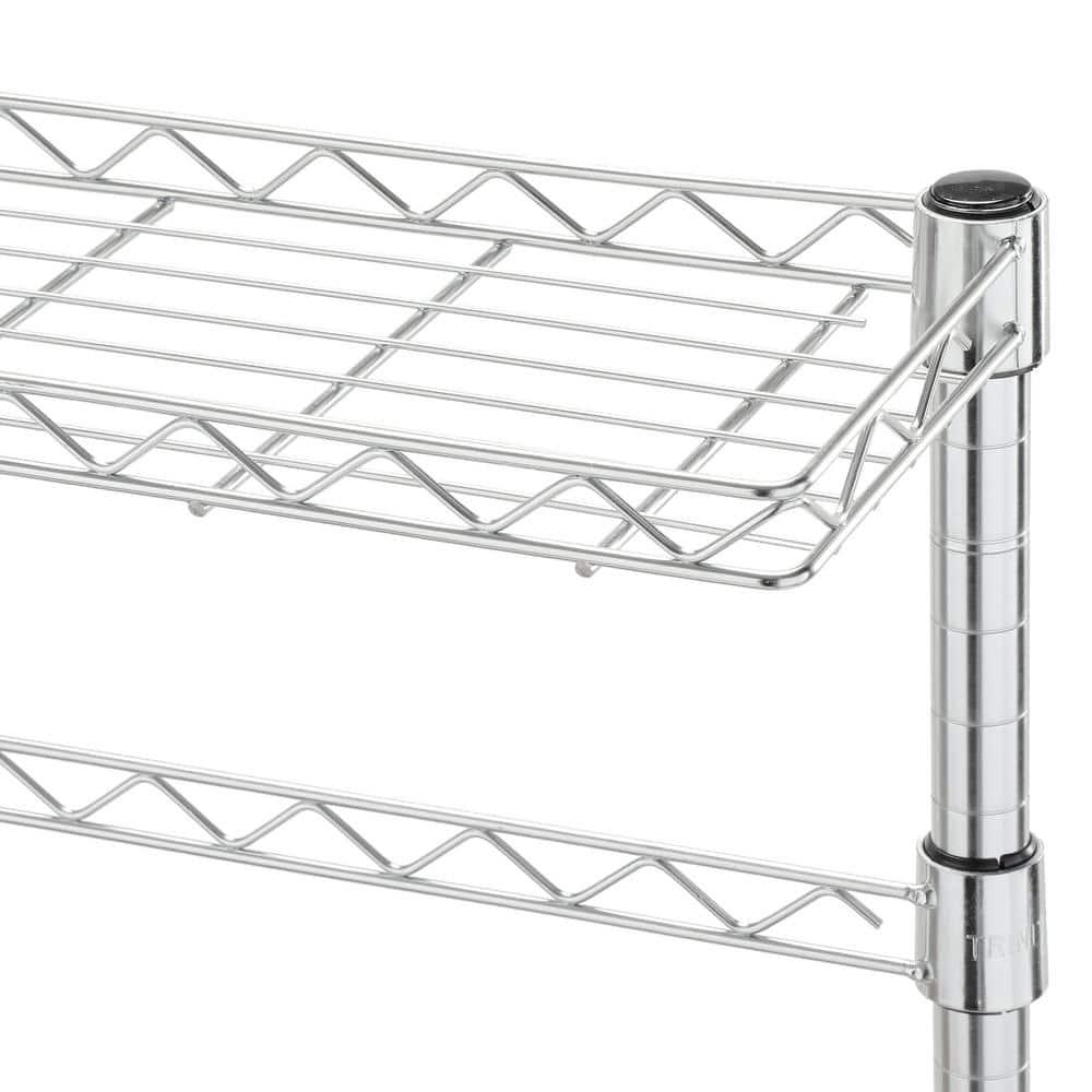 TRINITY EcoStorage® 36x14x60 Commercial Baker's Rack - Chrome