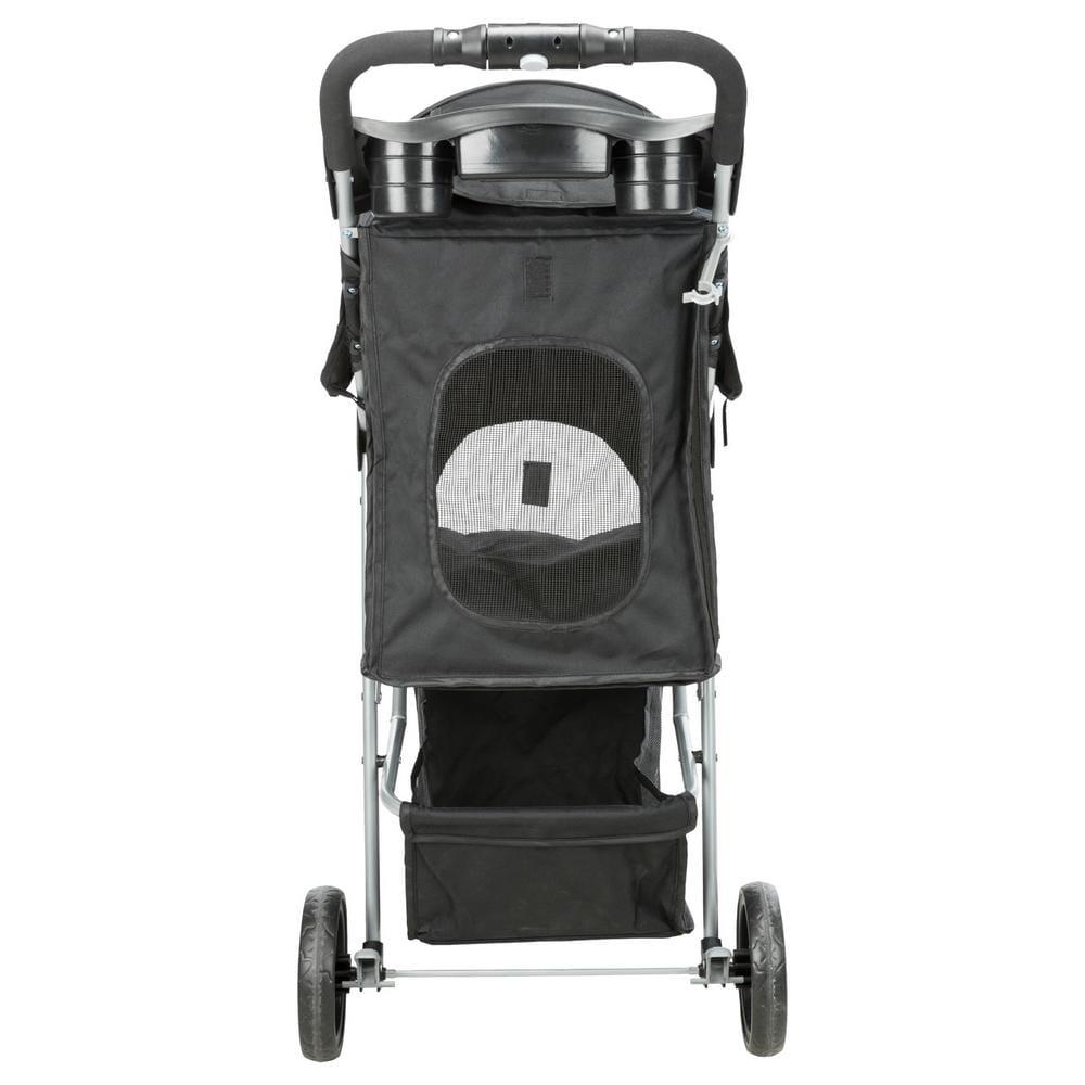 TRIXIE TRIXIE Dog Stroller for Small Dogs and Cats, Lightweight and Compact Pet Stroller