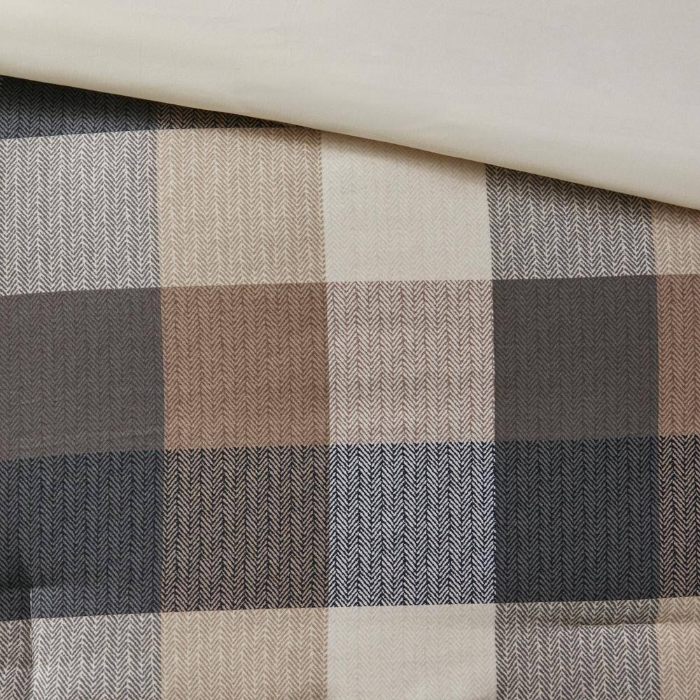 Madison Park Ridge 7 Piece Herringbone Comforter Set