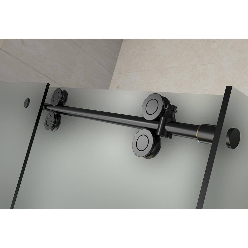 Aston Langham 48" x 75" Rectangle Sliding Shower Enclosure SEN979F-ORB-48-10