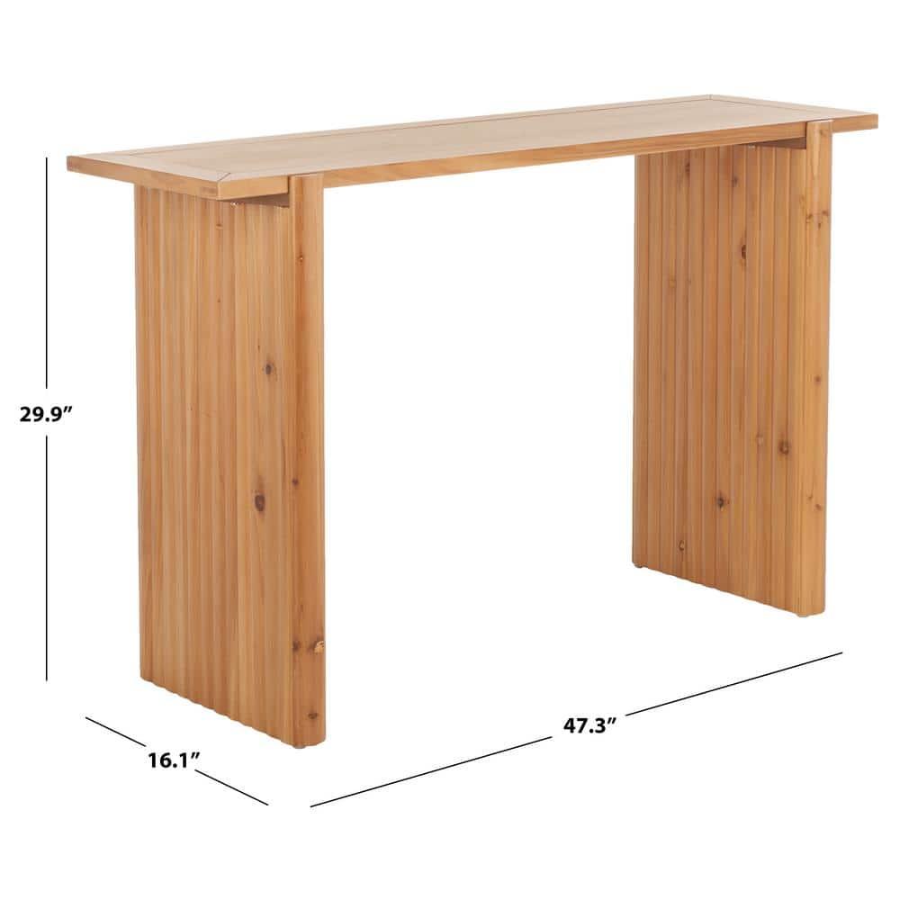 Buckley Console Table - Brown - Safavieh