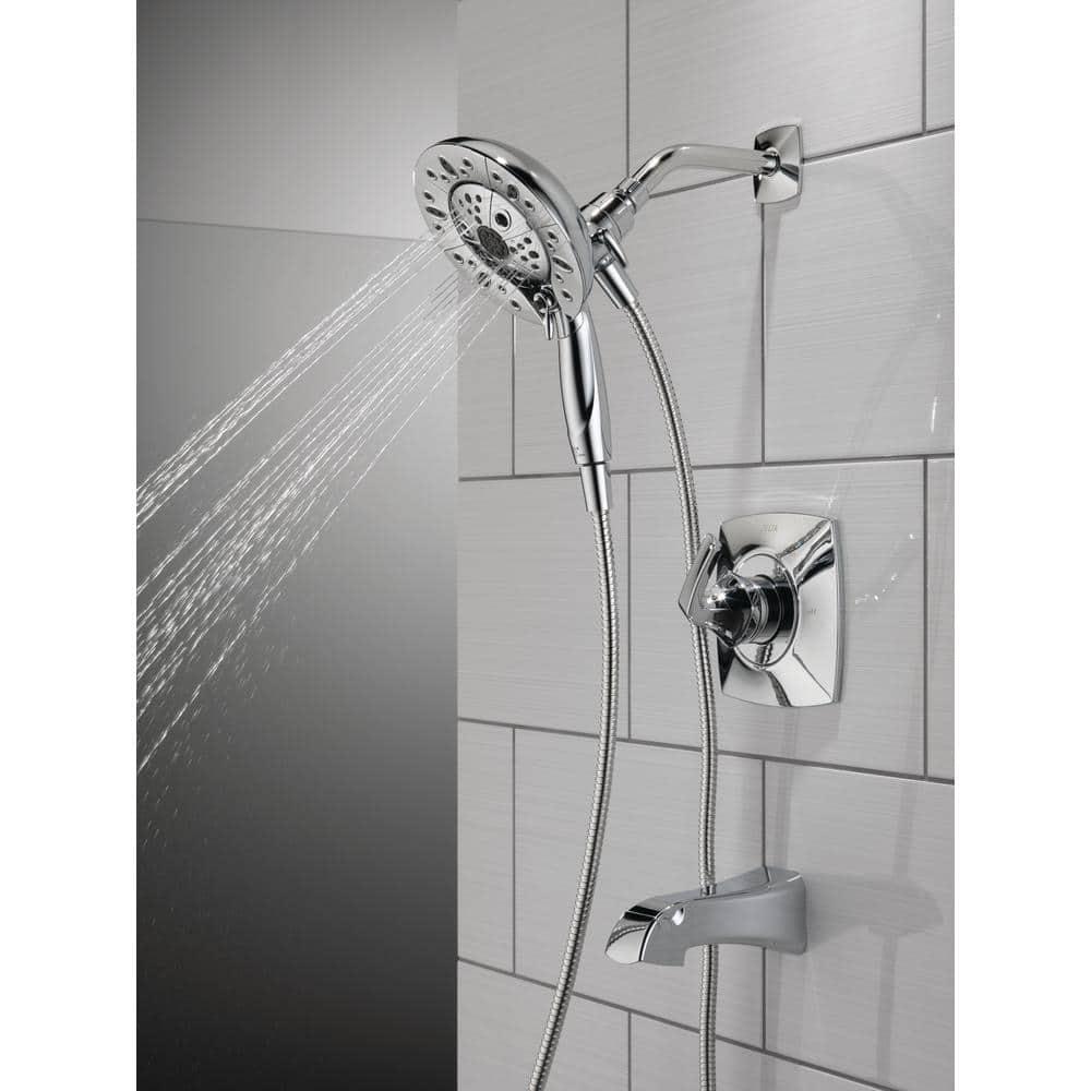 Vesna Single-Function Tub Shower Faucet Set, Shower Trim Kit with In2ition Shower Head and Valve