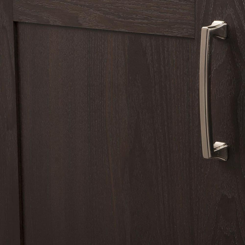 Hickory Hardware Bridges Collection Handle Pull - 5-1/16" Center to Center Cabinet Pull Satin Nickel - Transitional, Deco Hardware for Drawers & Cabinets