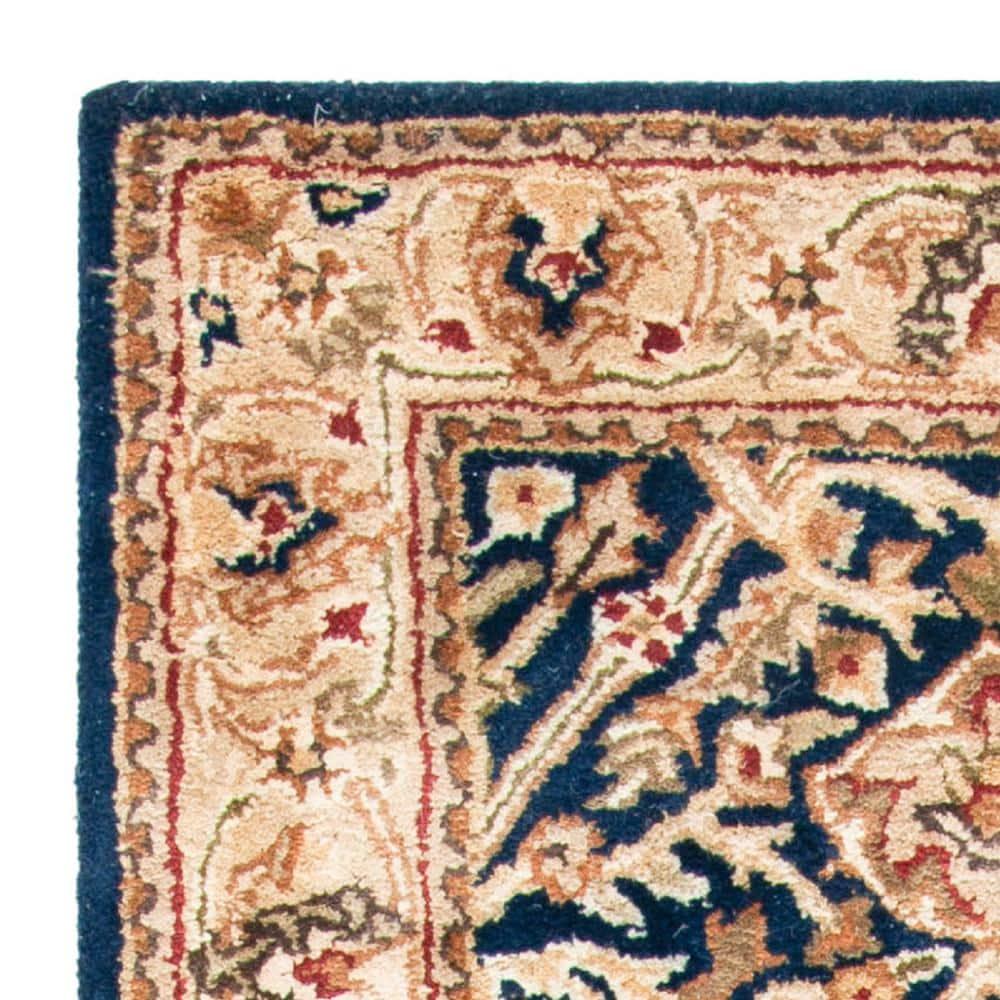 Persian Legend PL819 Hand Tufted Indoor Runner Rug - 2'6"x8' - Blue/Gold - Safavieh