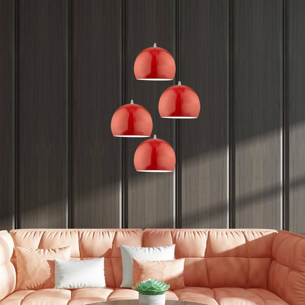 Schultz Single Light Metal Dimmable Pendant