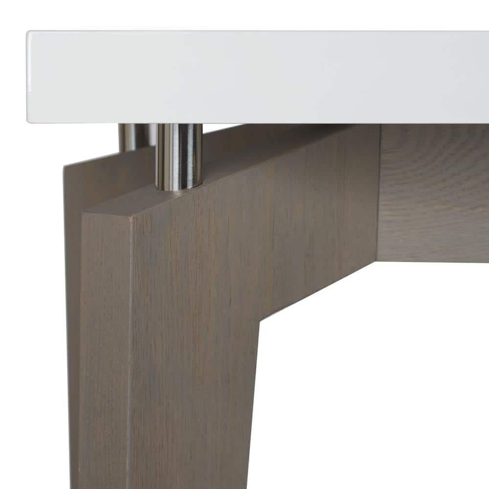 Josef Console Table - White/Grey - Safavieh