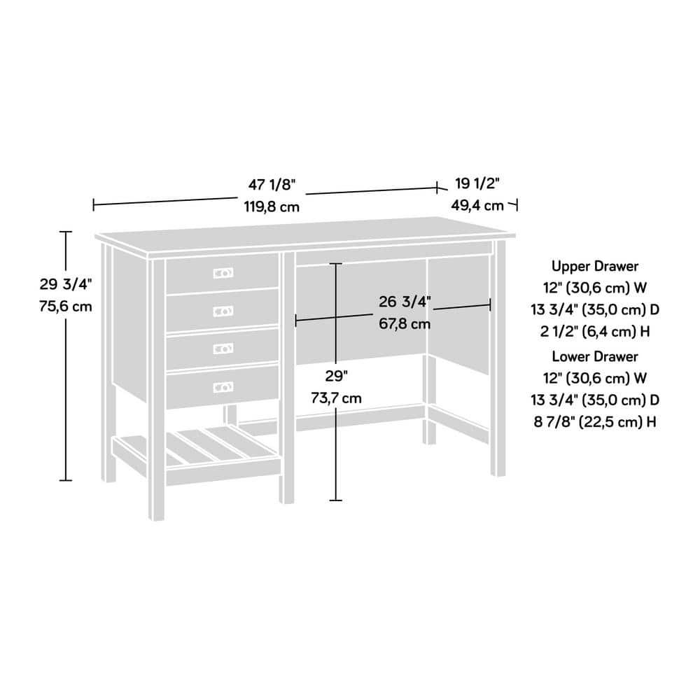 Cottage Road L-Shaped Writing Desk