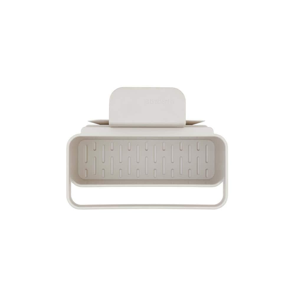 Sinkside In-Sink (Light Gray) Plastic Organizer (with Suction Cups)
