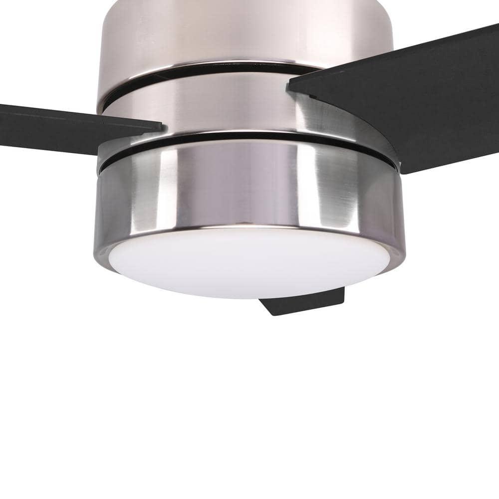 CARRO Aurora 52-inch Indoor Smart Ceiling Fan with Wall Control, Light Kit Included, Works with Alexa/Google Home/Siri