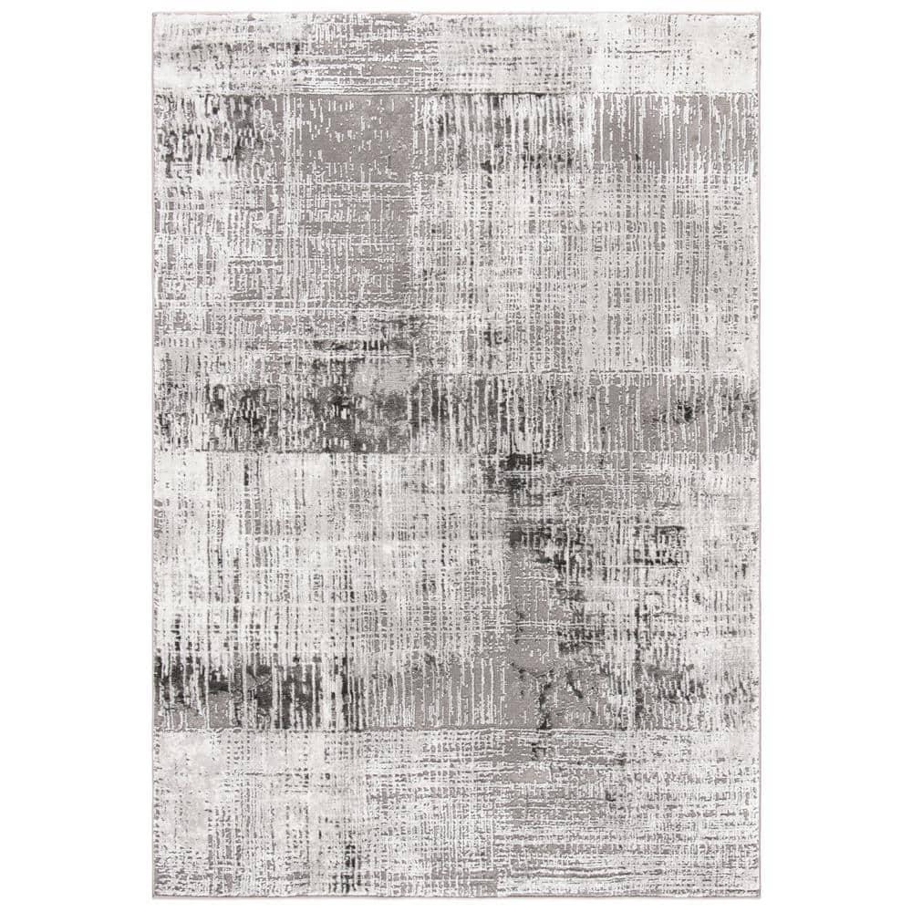Craft CFT874 Loomed Indoor Area Rug - Grey/Dark Grey - 2'3"x4' - Safavieh