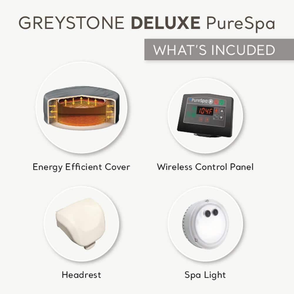 Intex Intex PureSpa Plus Inflatable Square Hot Tub w/ AirJets
