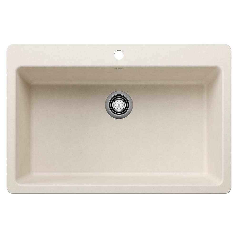 Liven SILGRANIT 33" L x 22" W Drop-In/Undermount Kitchen Sink