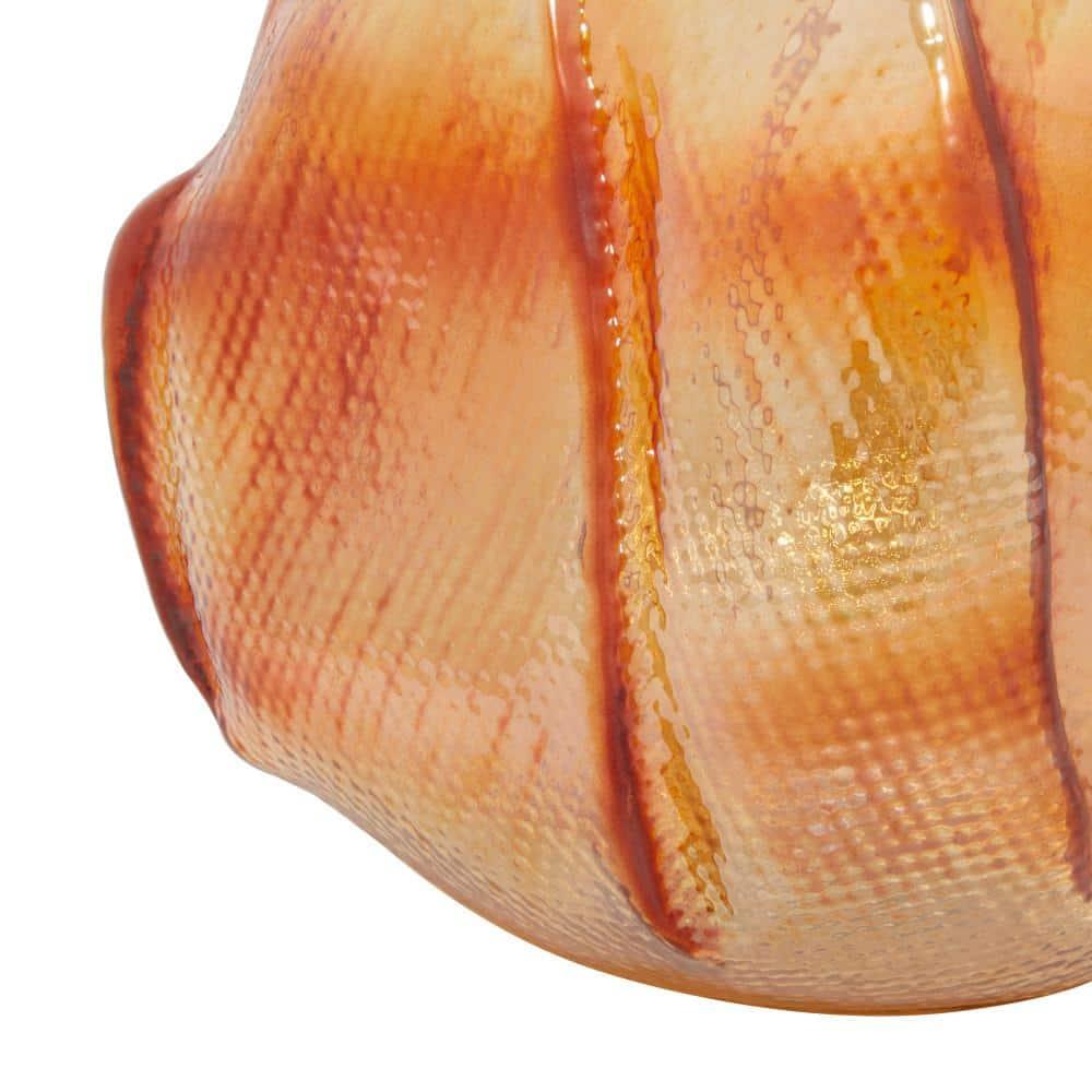 CosmoLiving by Cosmopolitan 14" Handmade Blown Gold Glass Vase