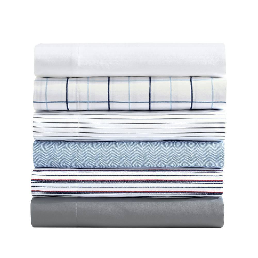 Nautica Nautica Fitted Sheet and Standard Pillowcase Sets