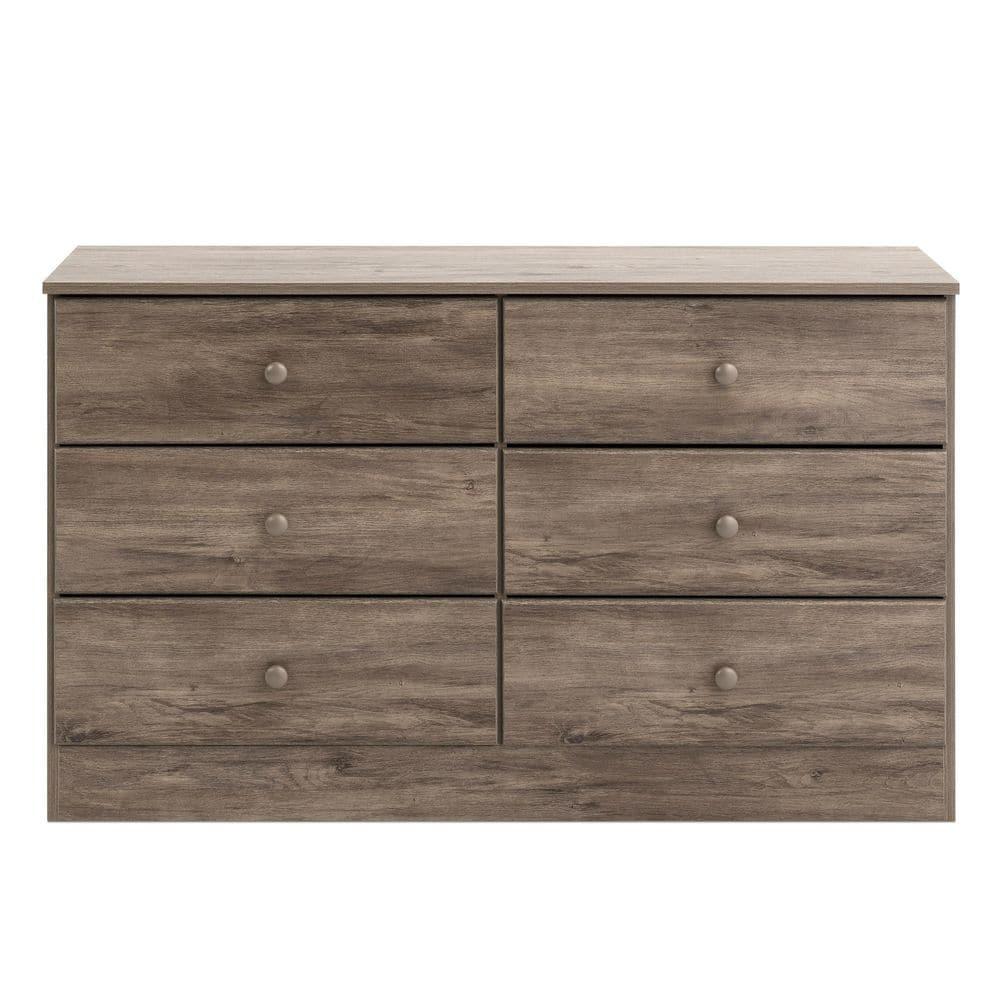 Mcclarrie Simplistic 6 Drawer 47.5" W Double Dresser