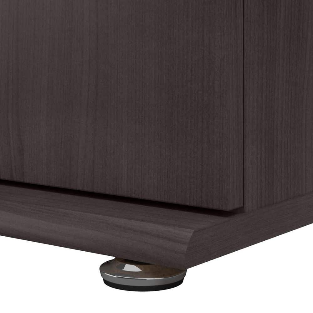 Universal Floor Storage Cabinet with Drawers in Storm Gray - Engineered Wood