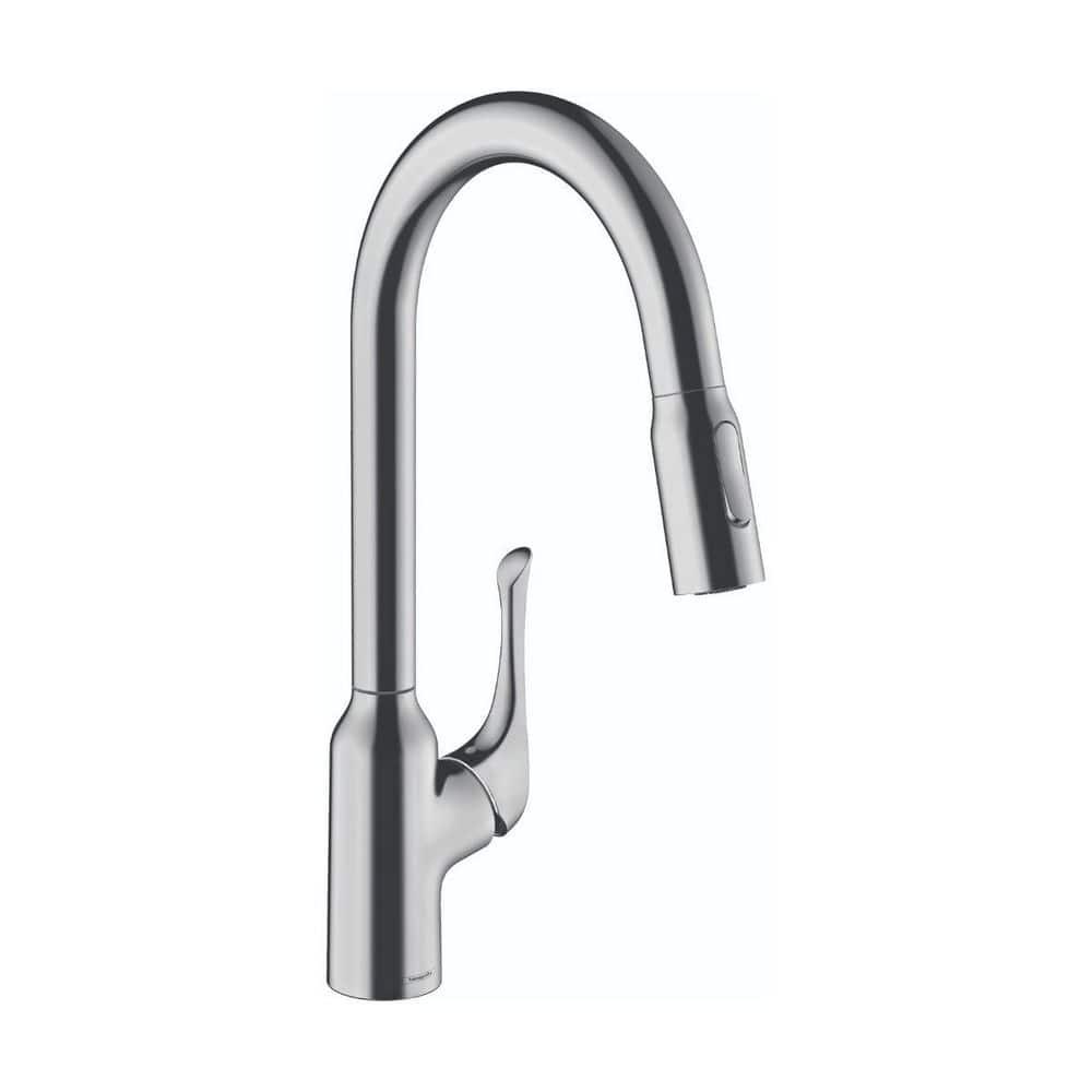 hansgrohe Allegro N HighArc Kitchen Faucet, 2-Spray Pull-Down, 1.75 GPM