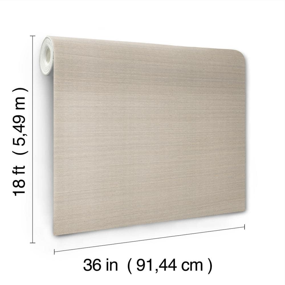 Birch Lane™ Weatherhill Natural Sisal Peel and Stick Grasscloth Wallpaper