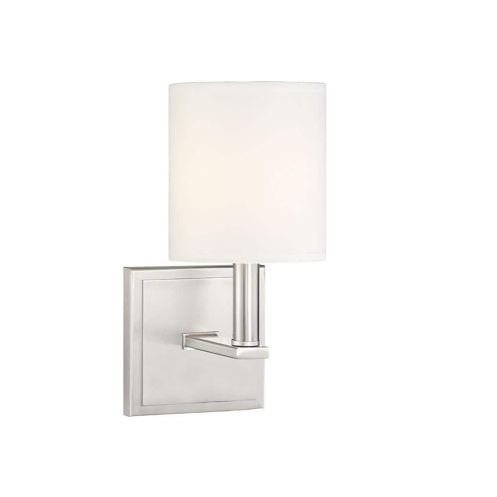 Savoy House Waverly 1 - Light Wall Light in  Satin Nickel