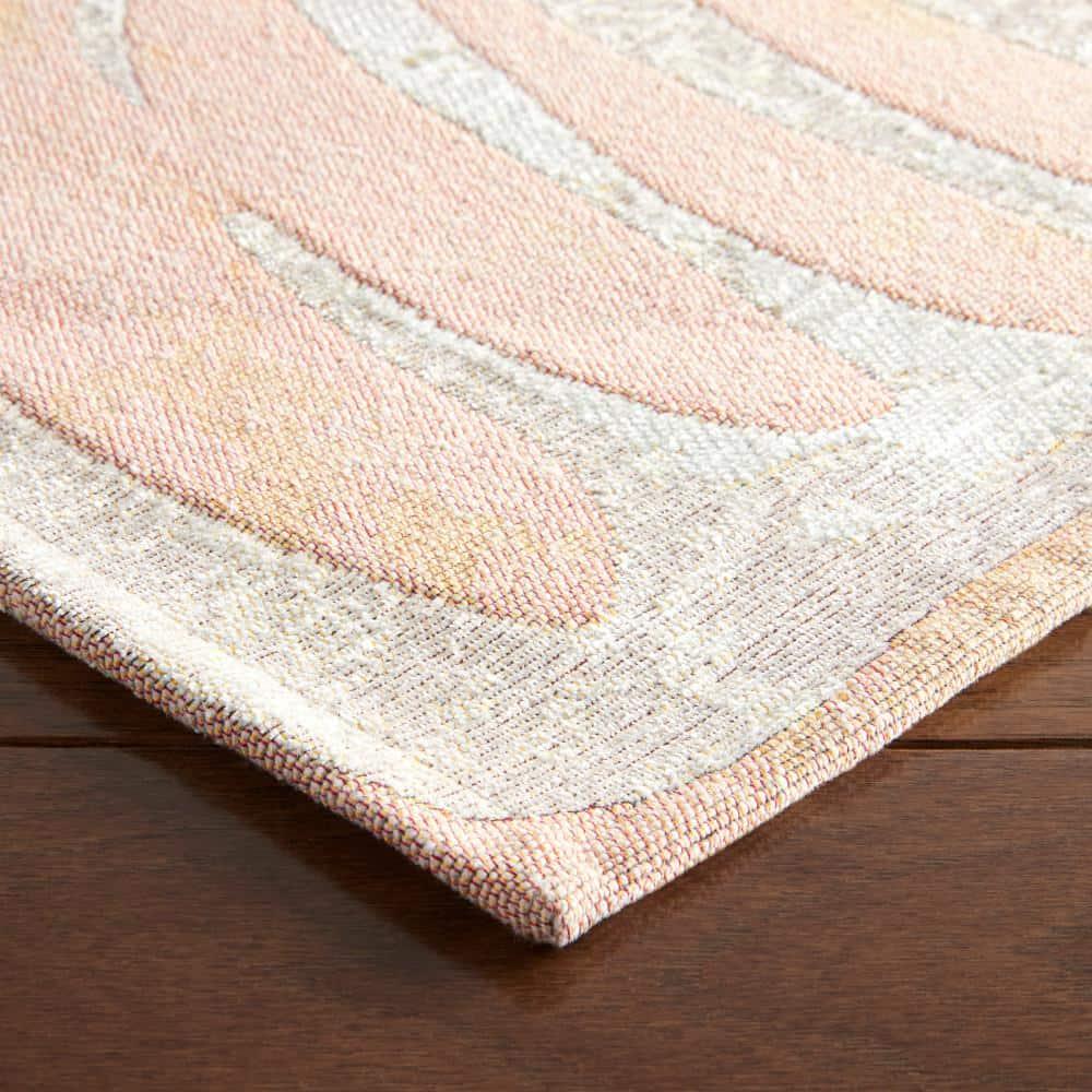 Town & Country Living TOWN & COUNTRY Luxe Livie Matisse Cutout Everwash Non-Slip Backing Washable Multi-Use Kitchen Mat