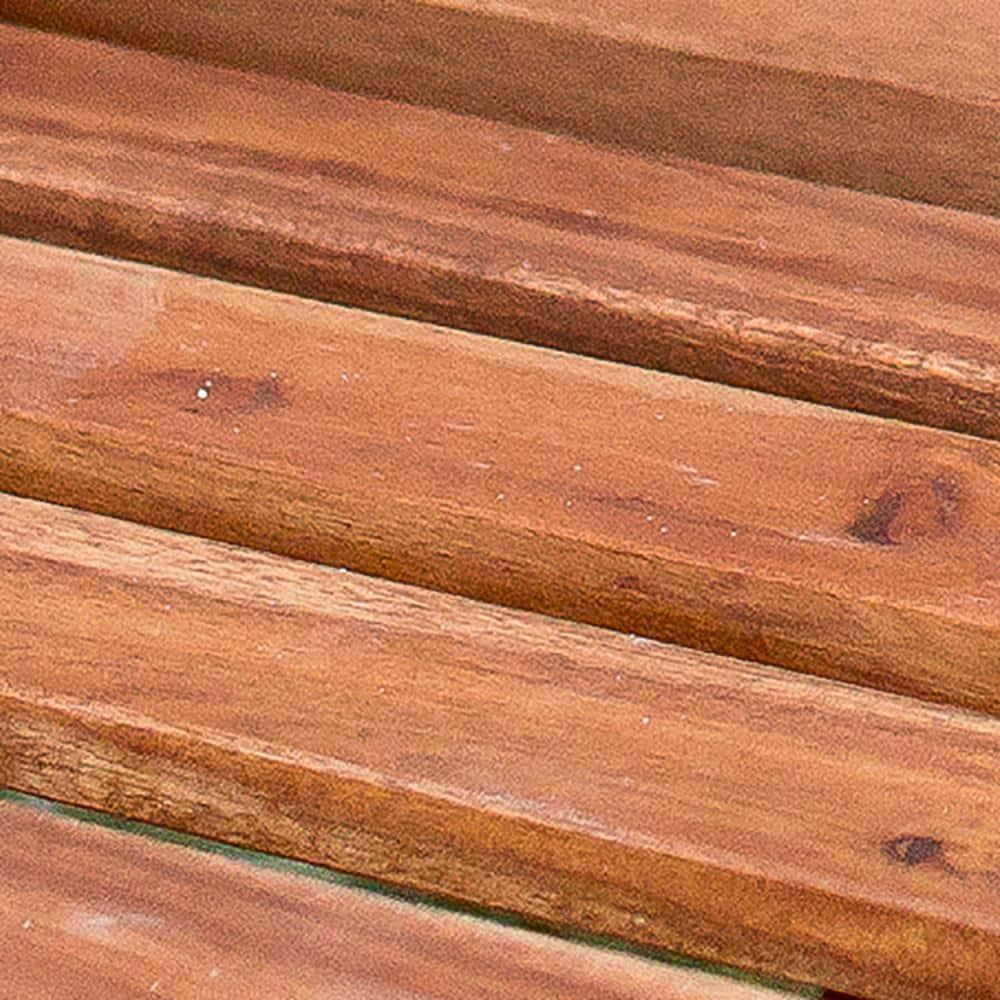 Foldable Acacia Wood Adirondack Chair for Outdoor Patio