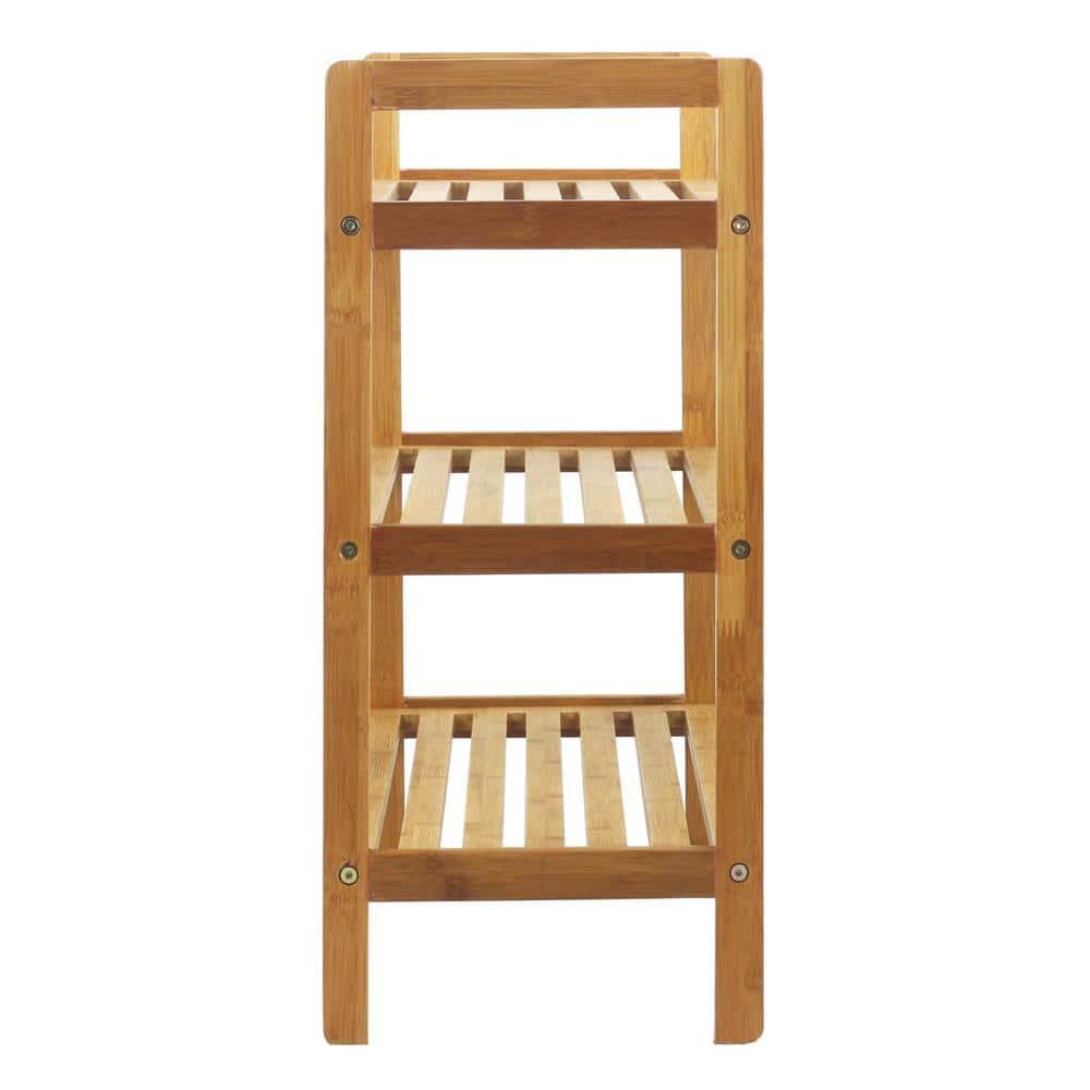 Symple Stuff 12 Pair Stackable Solid Wood Shoe Rack