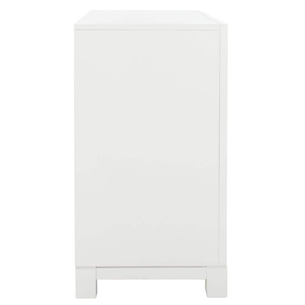 Raina 3 Drawer Chest - CHS6412 - White/Gold - Safavieh