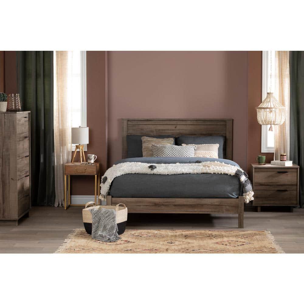 South Shore Fynn Contemporary 5-Drawers Kids Dresser Fall Oak (Particle Board)
