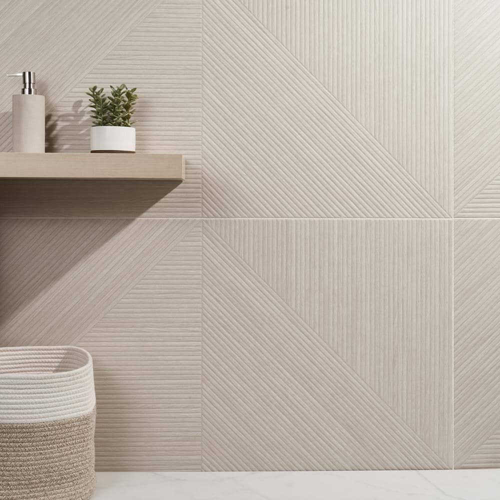 23.62 in. x 47.24 in. Matte Porcelain Wood Look Wall Tile (15.49 Sq. Ft./ case)