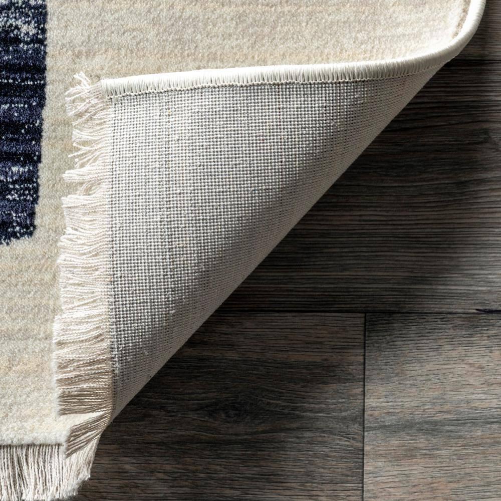 Nuloom Bevin Abstract 4x6 Indoor Area Rug for Living Room Bedroom Dining Room Kitchen, Beige/Multicolor