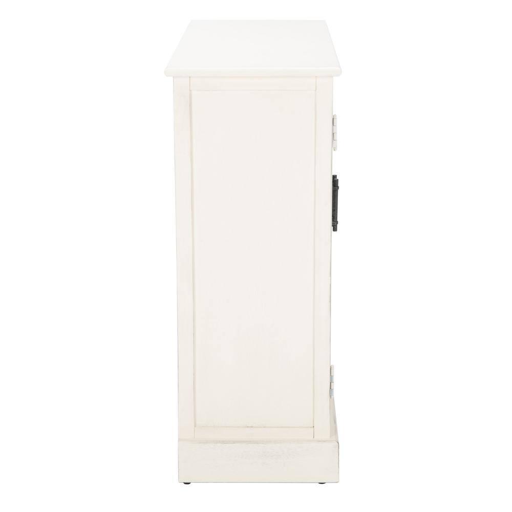 Peyton 2 Door Sideboard - Distressed White - Safavieh