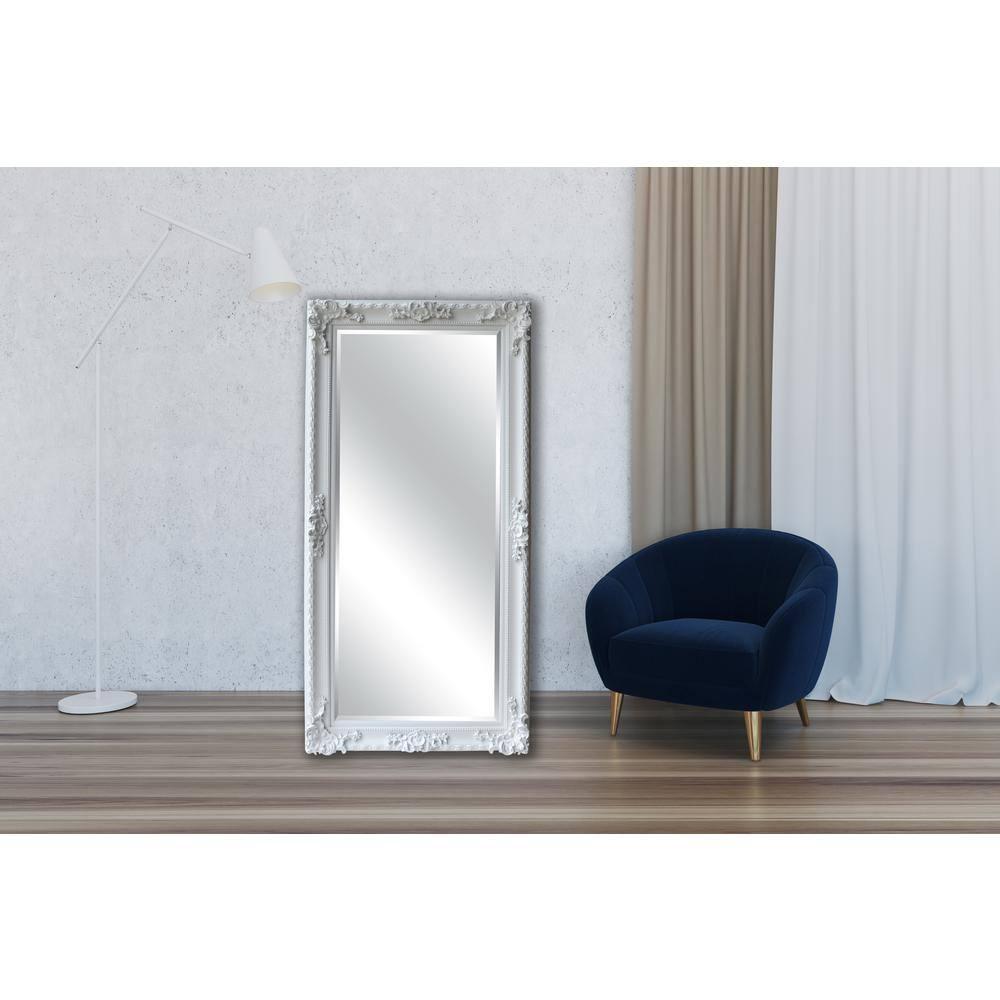 A&E Bath and Shower Metal Flat Floor Mirror