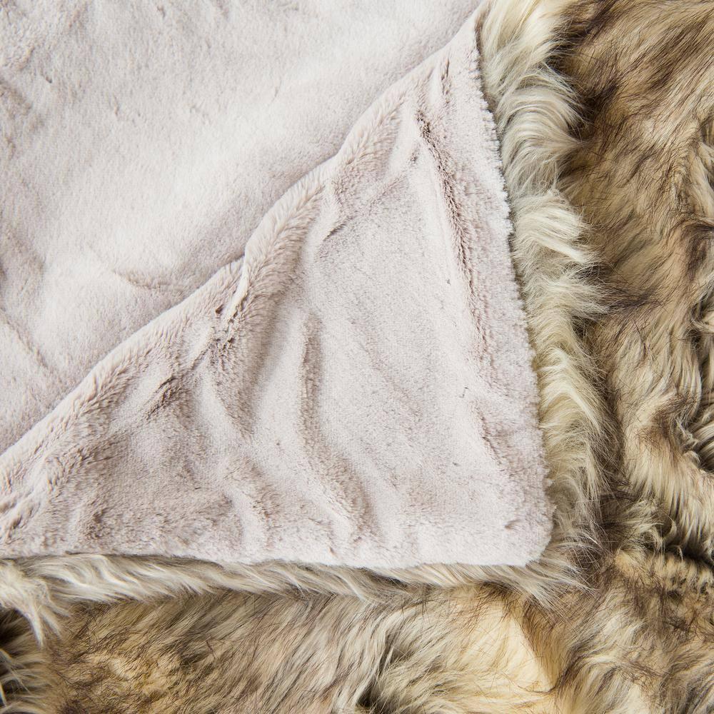 Faux Fur Throw