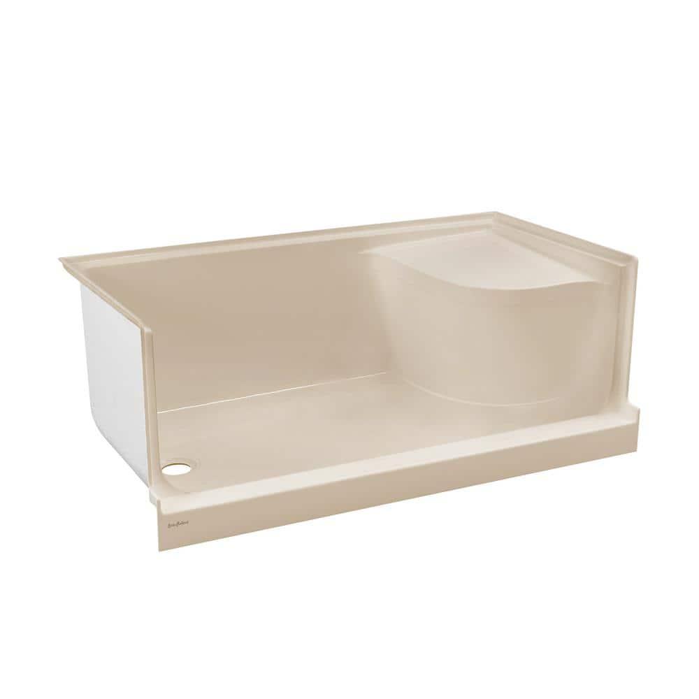 Aquatique 60" x 32" Single Threshold Shower Base