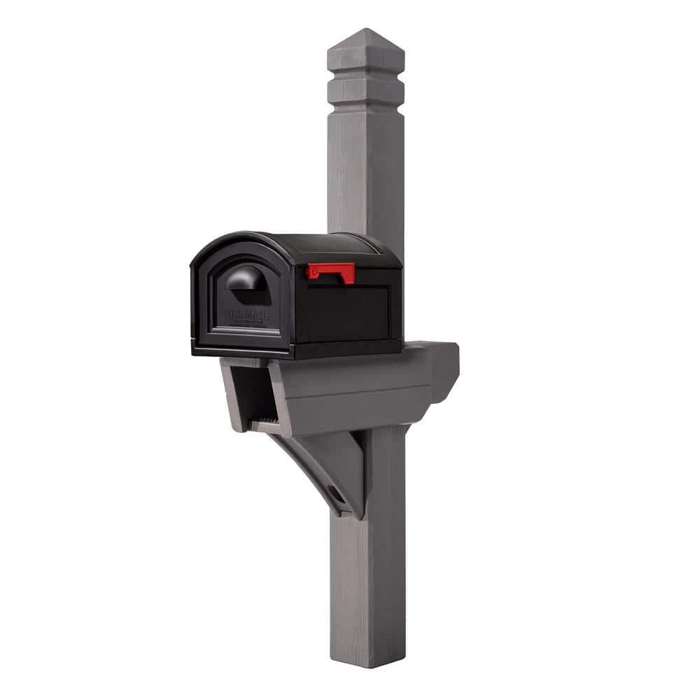 Step2 Step2 Brown Highland Mail Post & Large Capacity XL Mailbox