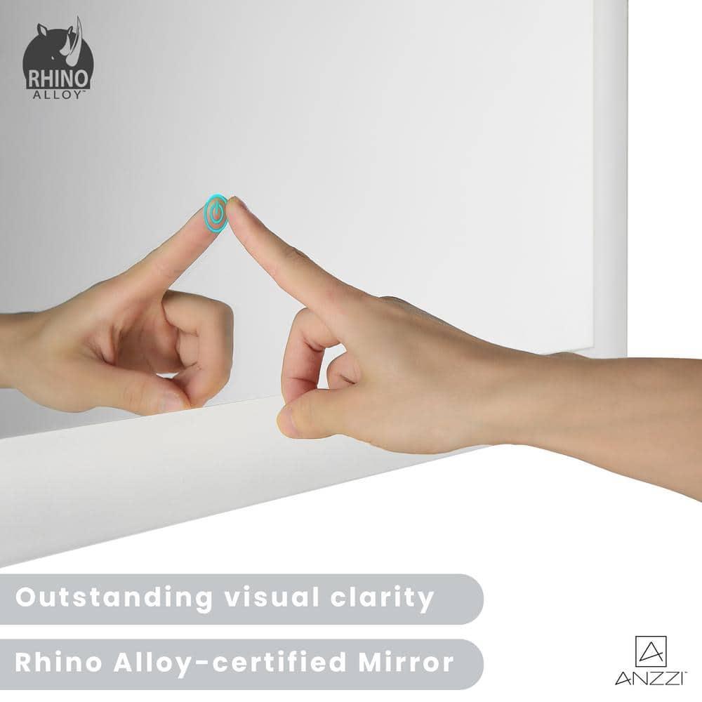 ANZZI Neptune Flat LED Wall Mirror