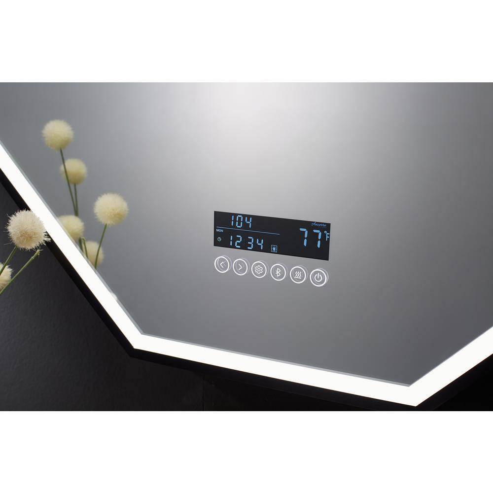 Ancerre Designs Otto Metal Flat LED Wall Mirror