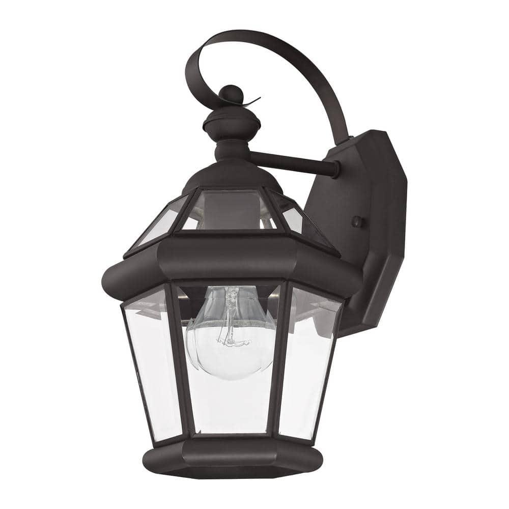 Livex Lighting Georgetown 1 - Light Wall Light in  Bronze