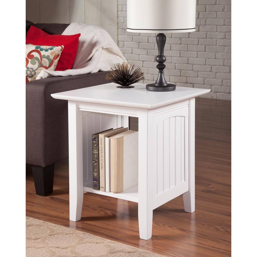 Nantucket End Table White - AFI