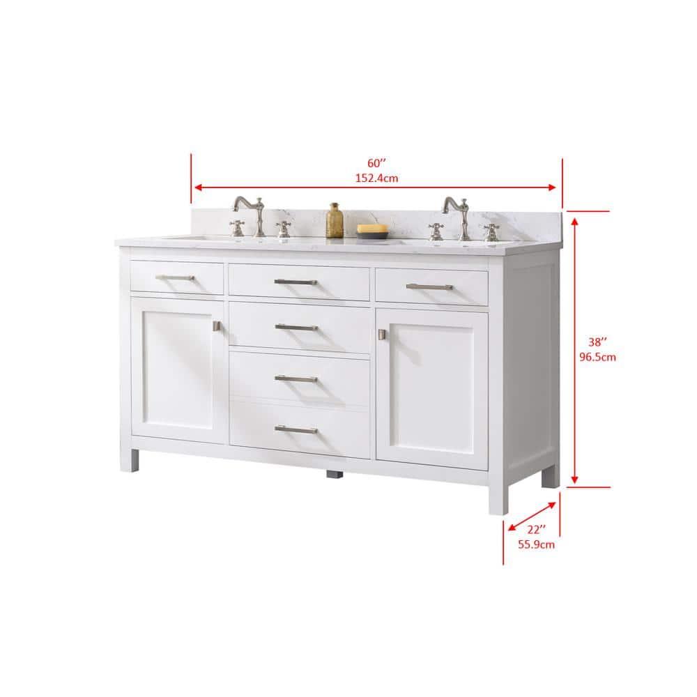 Jasper 60'' W Double Vanity
