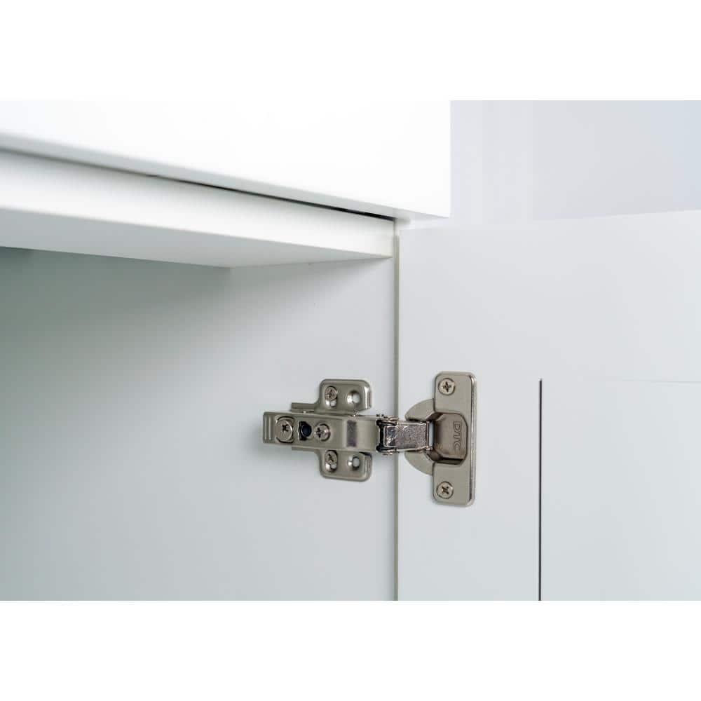 Cambridge Quick Assemble Modern Style, Shaker White 15 in. Base Kitchen Cabinet,1 Drawer