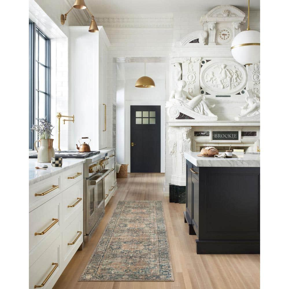 Loloi Margot Terracotta / Lagoon Area Rug feat. Cloudpile