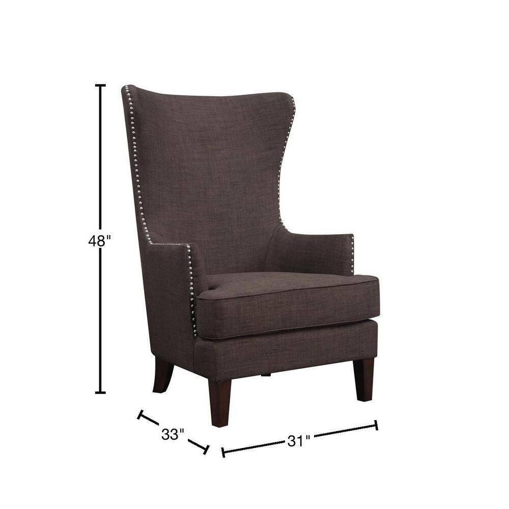 Picket House Furnishings Kegan Accent Chair in Chocolate