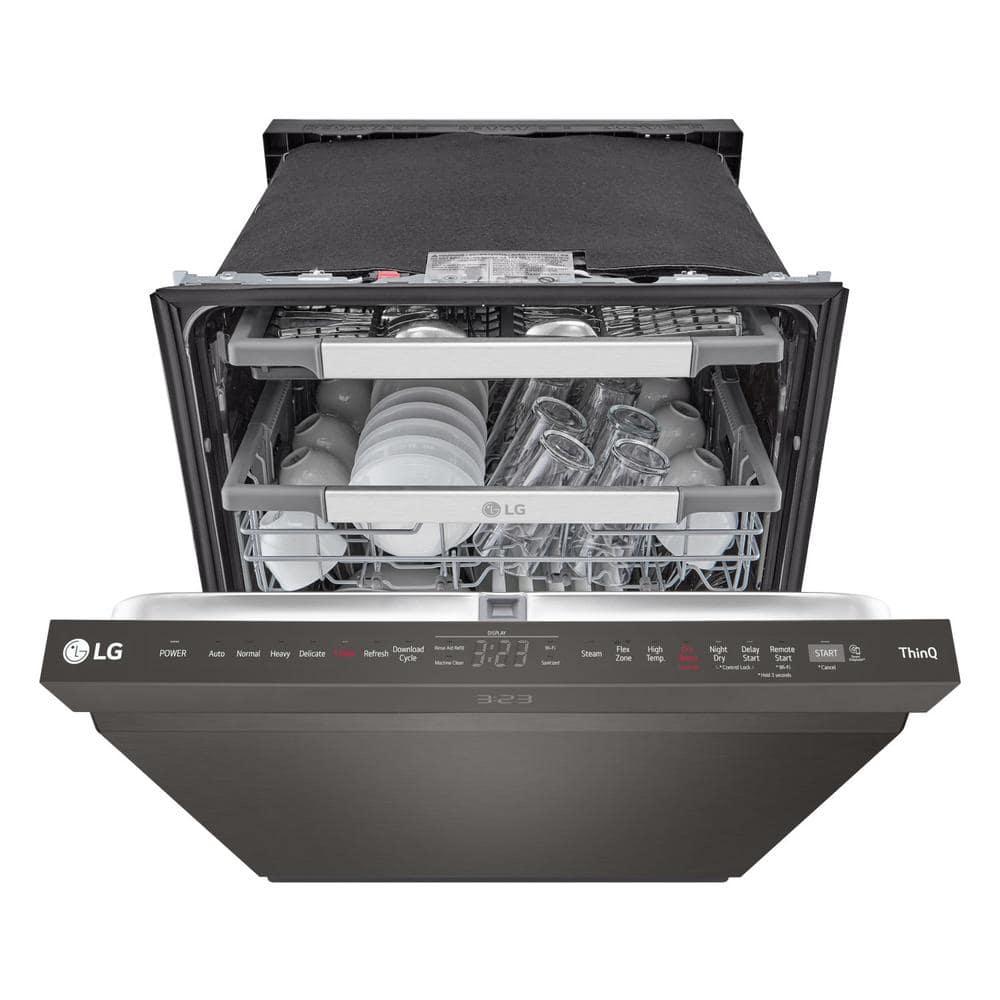 LG LG Smart Top Control Dishwasher with 1-Hour Wash & Dry, QuadWash® Pro, TrueSteam®, and Dynamic Heat Dry™ LDTH7972D
