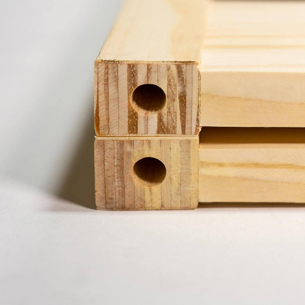 Kimberly Bay Louvered Wood Unfinished Half Panel Plantation Bi-Fold Door