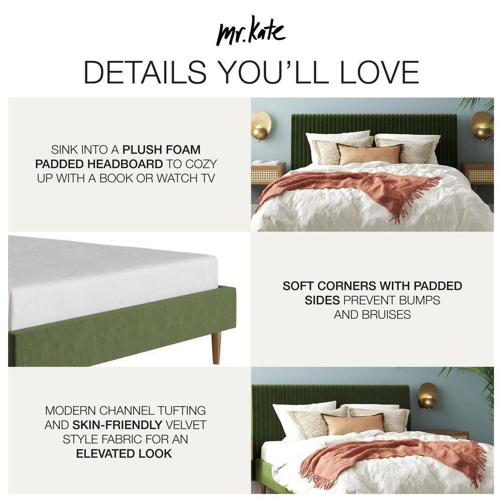 Daphne Upholstered Platform Bed